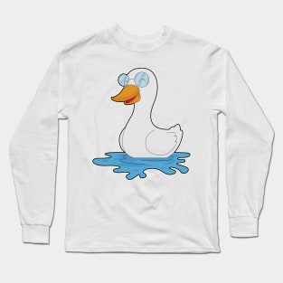 Duck Glasses Long Sleeve T-Shirt
